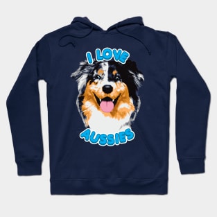 I Love Aussies Hoodie